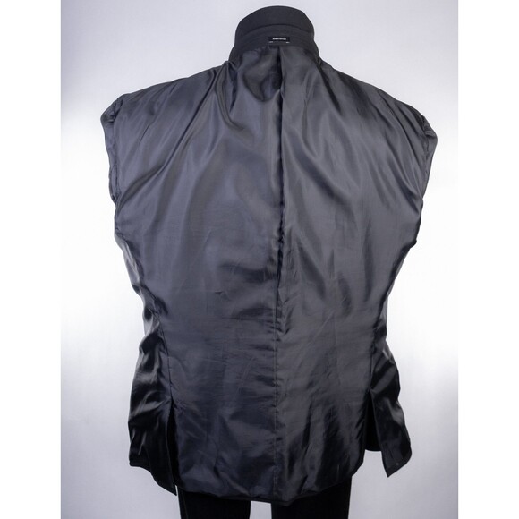 J Ferrar SLIM Tuxedo Blazer Tuxedo Jacket Coat Sz 48R Snake Pattern Two Button - Picture 12 of 13